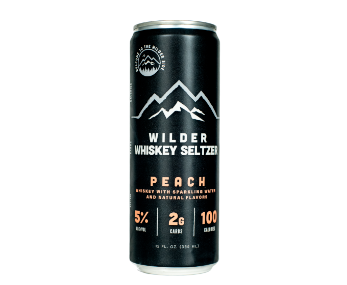 Wilder Peach Seltzer 12oz 4-Pack Can
