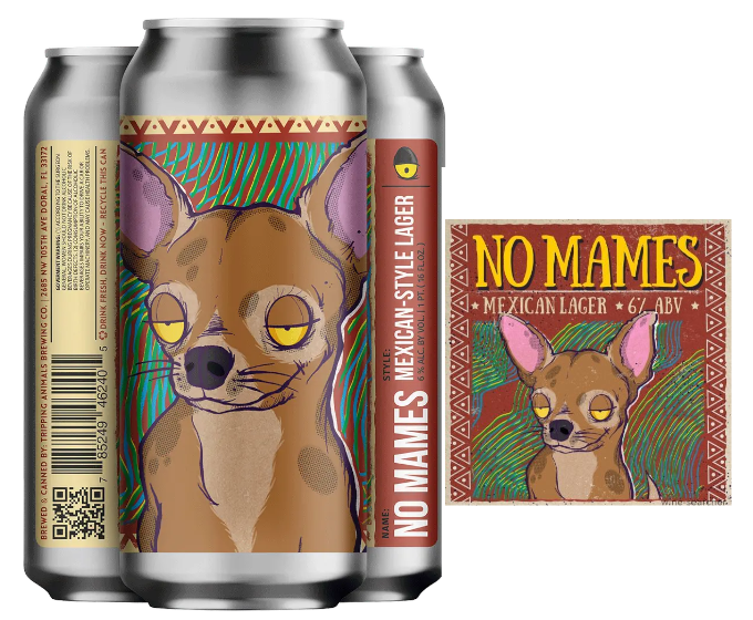 Tripping Animals No Mames Lager 16oz 4-Pack Can