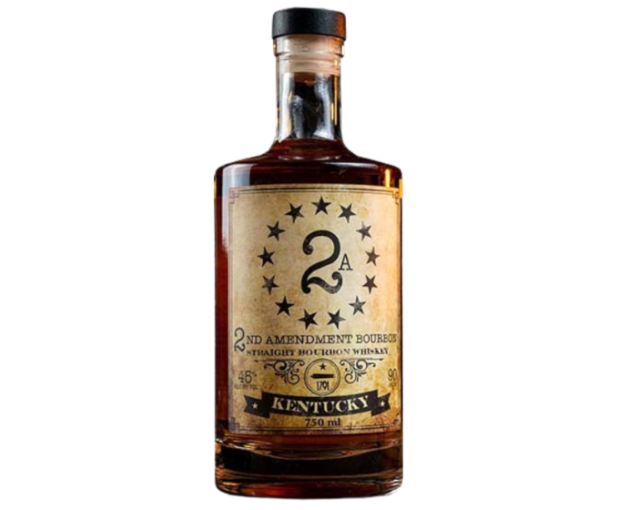 2A 2nd Amendment Smith & Wesson Case Straight Bourbon 750ml