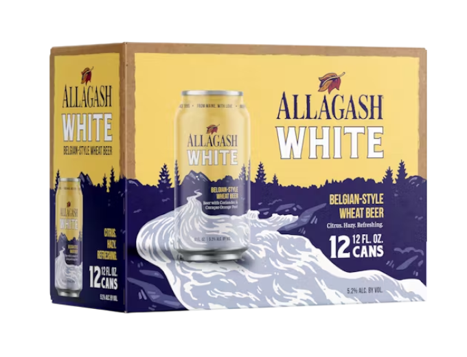 Allagash White 12oz 12-Pack Can