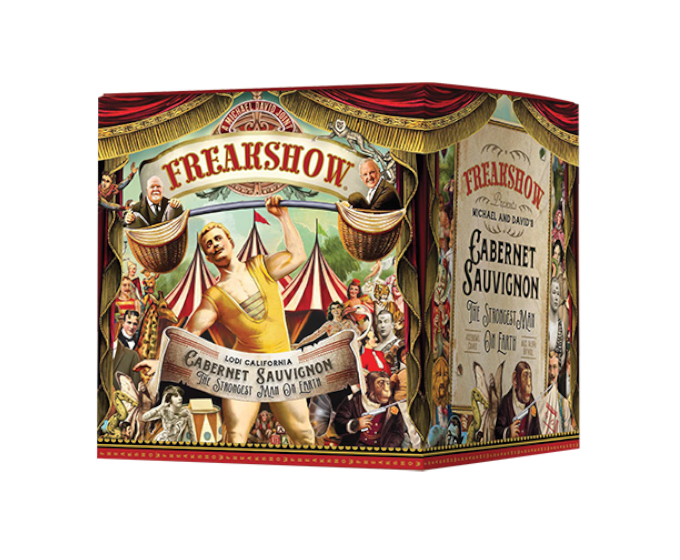 Michael David Cabernet Sauv Freakshow 200ml 4-Pack Can