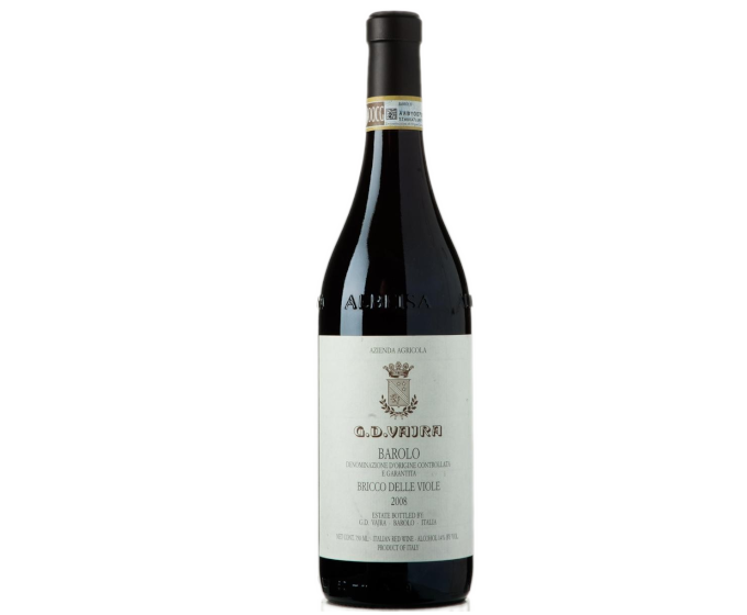 G.D. Vajra Bricco delle Viole Barolo 2018 750ml (Scan Correct Item)