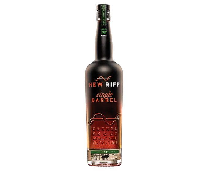 New Riff Single Barrel Straight Rye 750ml (DNO P3)