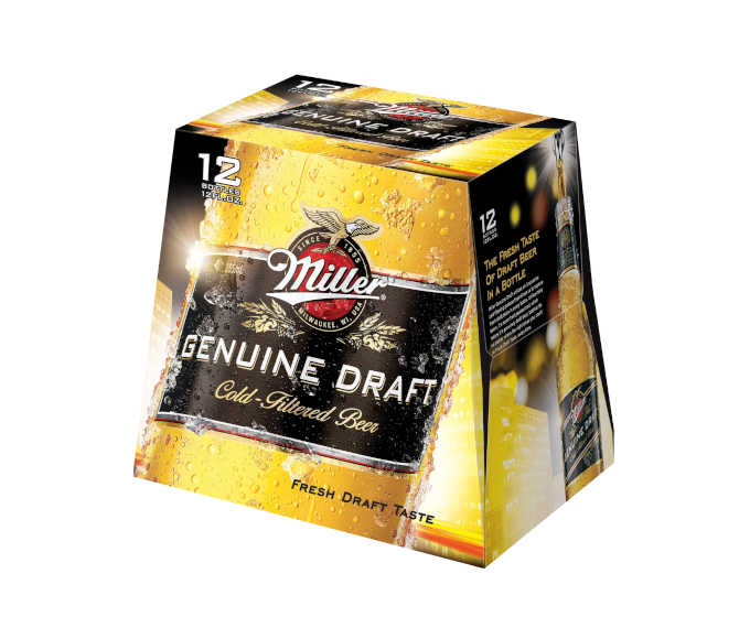 Miller Genuine Draft 12oz 12-Pack Bottle