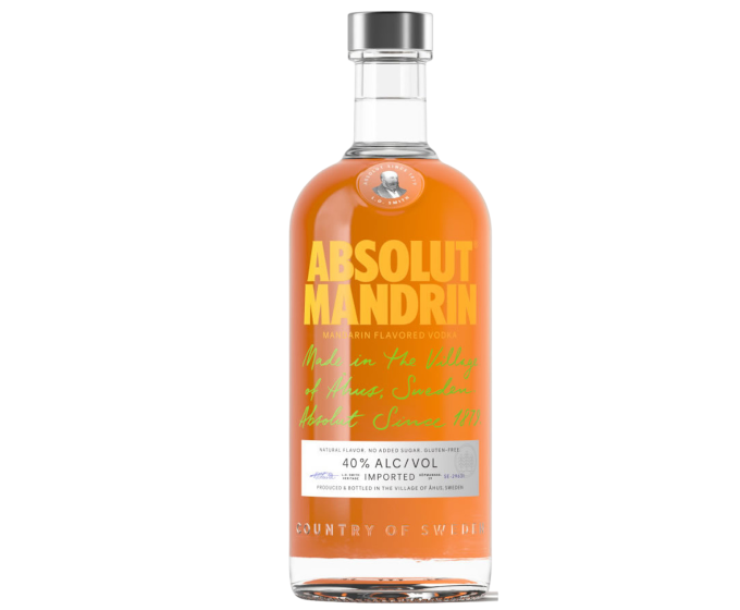 Absolut Mandrin 750ml