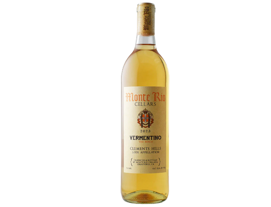 Monte Rio Cellars The Bench Clements Hills Vermentino 2023 750ml (No Barcode)