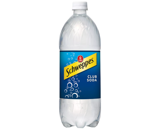 Schweppes Club Soda 1L
