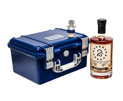 2A 2nd Amendment Straight Bourbon W/ S&W Gun Case 750ml