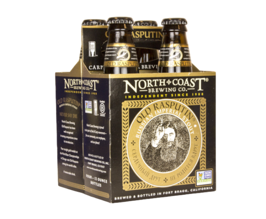 North Coast Old Rasputin Imperial 12oz 4-Pack Bottle