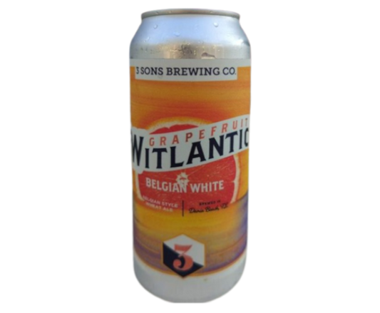 Three Sons Grapefruit Witlantic 16oz 4-Pack Can