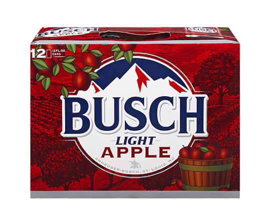 Busch Light Apple 12oz 12-Pack Can
