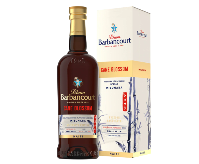 Rhum Barbancourt Cane Blossom Mizunara Cask Finish 700ml