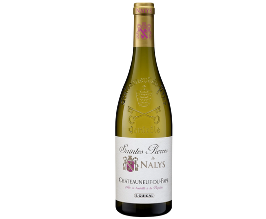 E Guigal Chateau de Nalys CDP Saintes Pierres de Nalys Blanc Rhone 2019 750ml