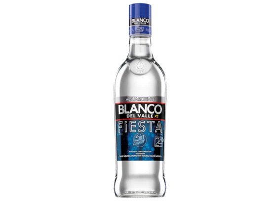 Aguardiente Blanco del Valle Sin Azucar Fiesta 1L