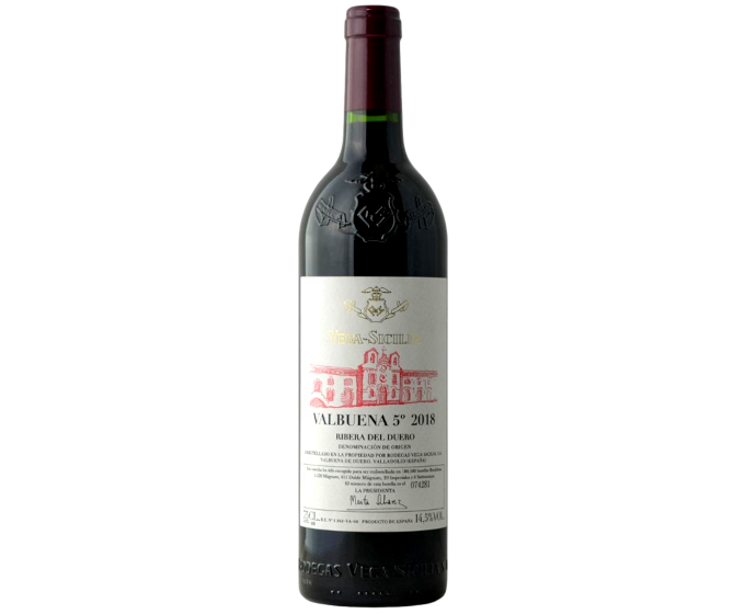 Vega Sicilia Tinto Valbuena 5 2018 750ml (No Barcode)