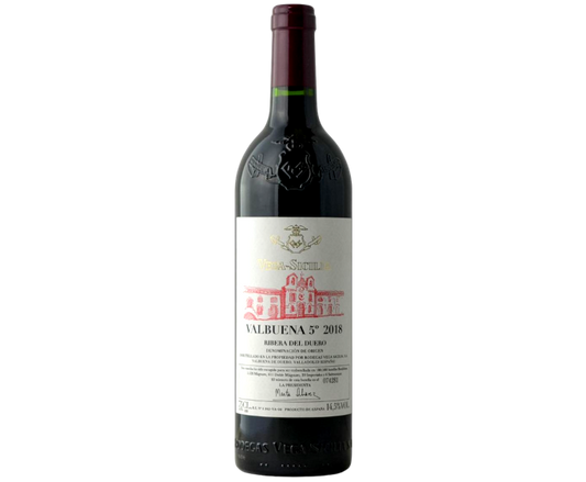 Vega Sicilia Tinto Valbuena 5 2018 750ml (No Barcode)