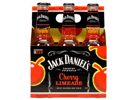 Jack Daniels Cherry Limeade 10oz 6-Pack Bottle