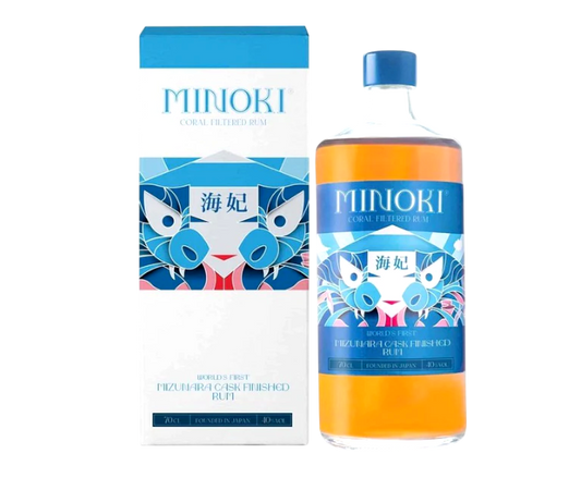 Minoki Mizunara Cask Finished Coral Filtered Rum 750ml