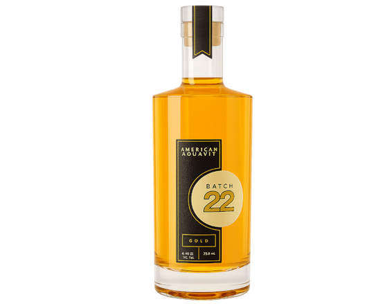 Batch 22 Classic Gold New American Aquavit 750ml