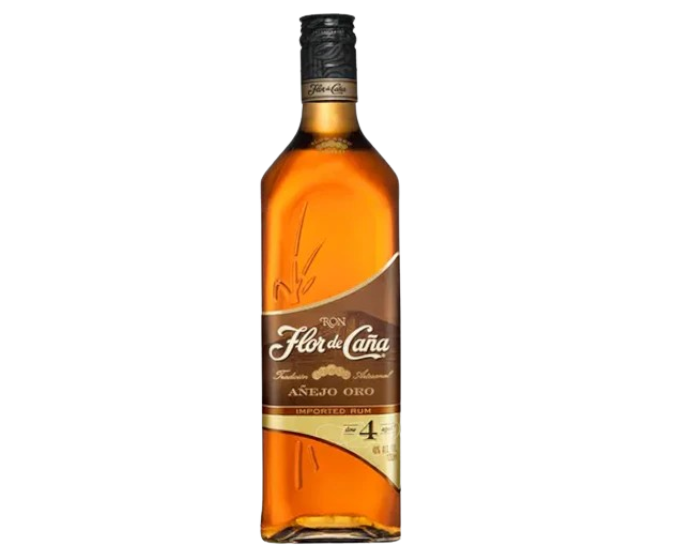 Flor De Cana 4 Years Anejo Oro Gold 750ml