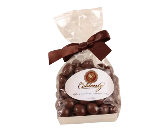 Coblentz Dark Espresso Beans Bag with Bow 6oz