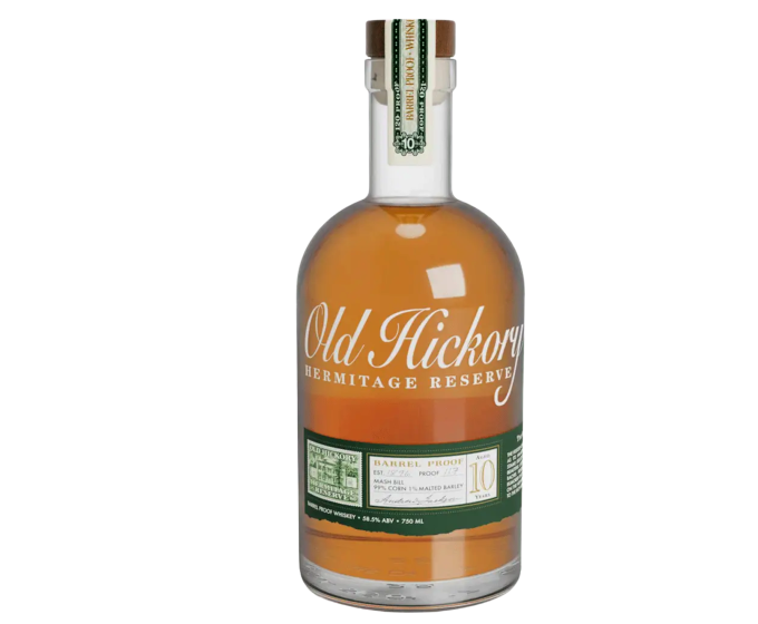 Old Hickory Hermitage Reserve Barrel Proof 10 Years Rye 750ml