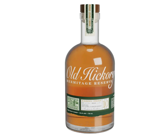 Old Hickory Hermitage Reserve Barrel Proof 10 Years Rye 750ml