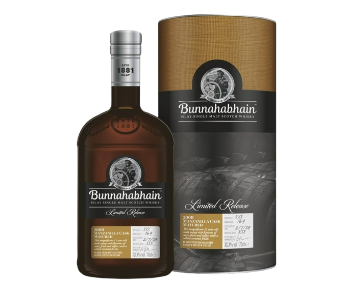 Bunnahabhain Limited Release No 9 Manzanilla Cask 11 Years 750ml