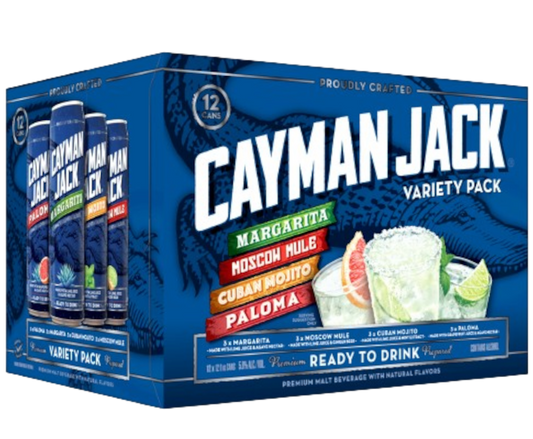 Cayman Jack Variety Pack 12oz 12-Pack Can