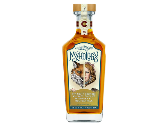 Mythology Straight Bourbon Dunder Pit Rum Barrel 750ml