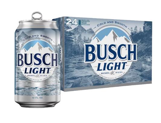 Busch Light 12oz 24-Pack Can