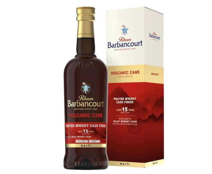 Rhum Barbancourt Volcanic Cane 15 Years Peated Cask Finish 700ml