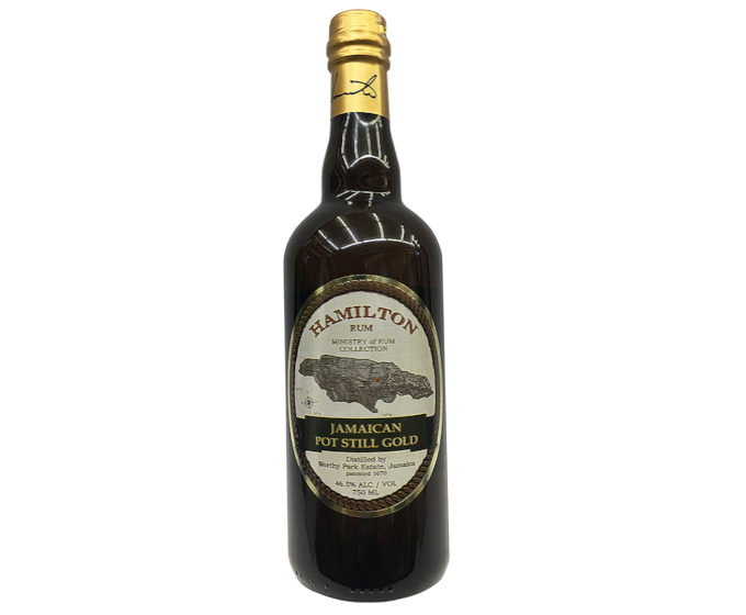 Ministry of Rum Collection Hamilton Jamaican Pot Still Gold 750ml