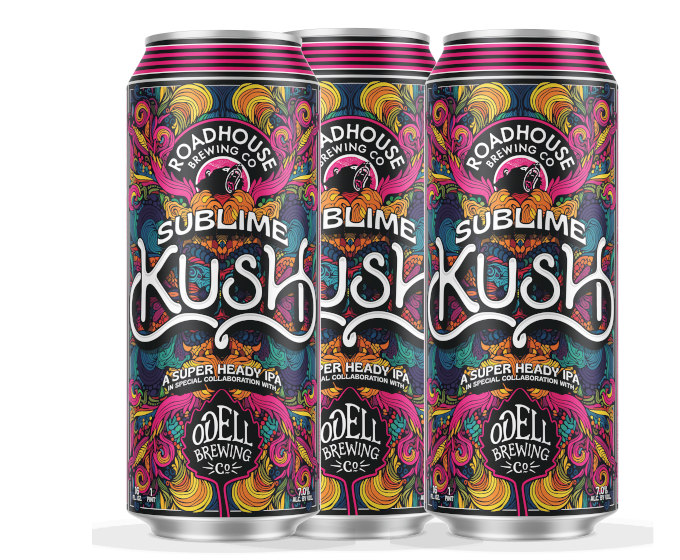 Roadhouse Sublime Kush 16oz 4-Pack Can