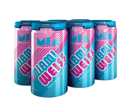 MIA Miami Weiss Hefeweizen 12oz 6-Pack Can