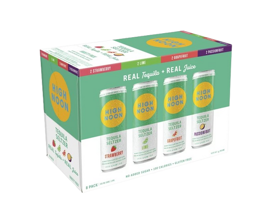 High Noon Tequila Seltzer Variety Pack 12oz 8-Pack Can