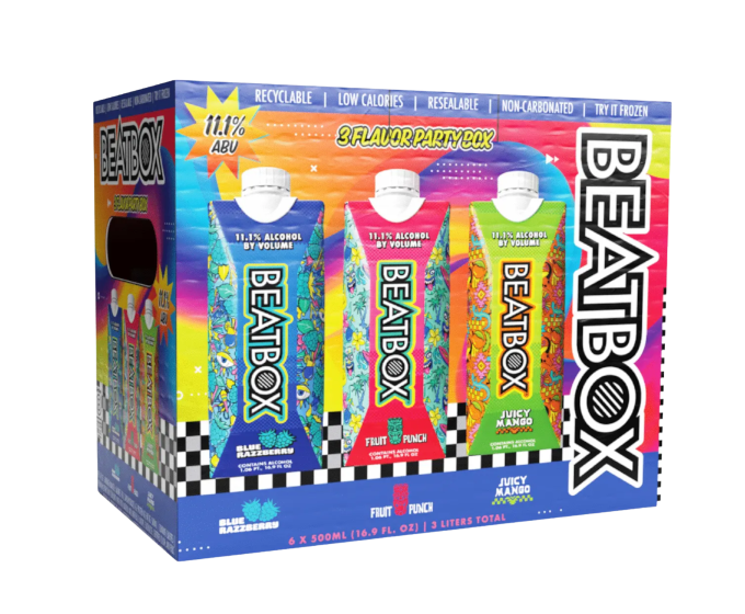 BeatBox 3 Flavor Variety 500ml 6-Pack