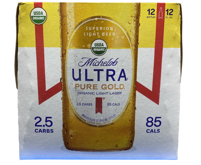 Michelob Ultra Pure Gold 12oz 12-Pack Bottle