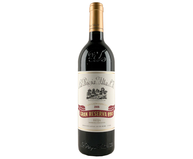 La Rioja Alta S.A. Gran Reserva 890 2005 750ml