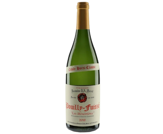 Domaine J A Ferret Pouilly Fuisse Hors Classe Les Menetrieres 750ml 2018 750ml