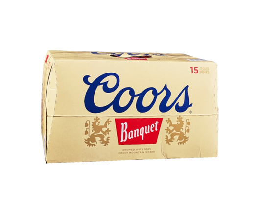 Coors Banquet 16oz 15-Pack Aluminum Bottle