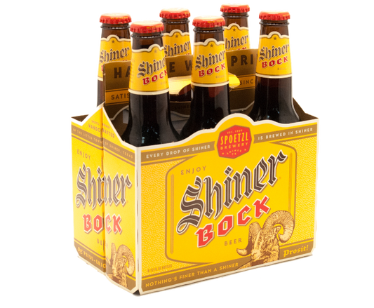 Shiner Bock 12oz 6-Pack Bottle