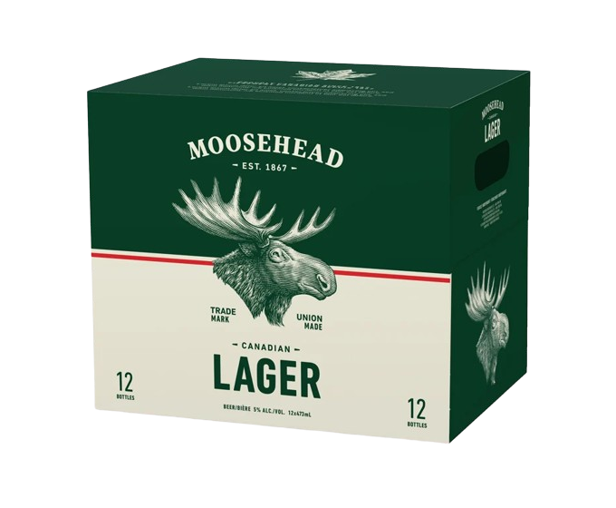 Moosehead Lager 12oz 12-Pack Bottle (DNO)