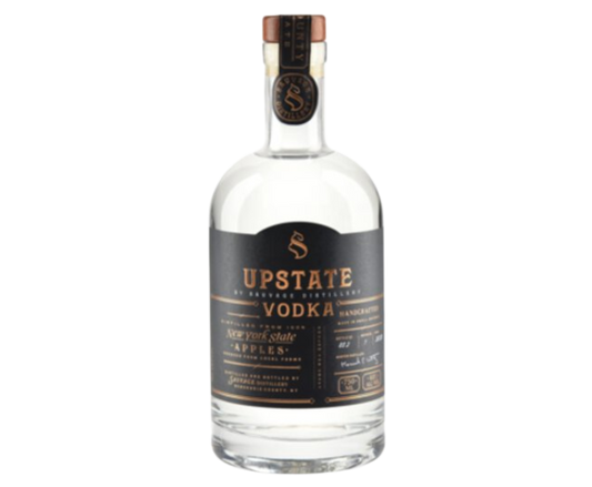 Upstate Vodka 750ml With Glass