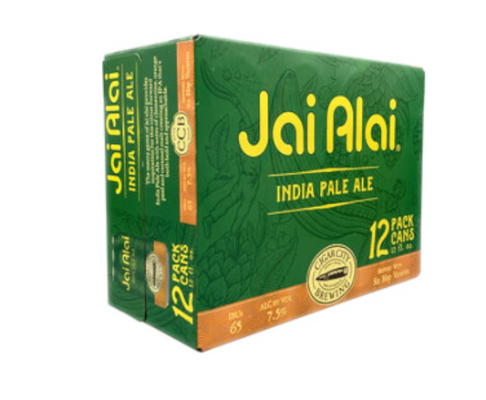 Cigar City Jai Alai IPA 12oz 12-Pack Can