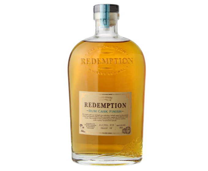 Redemption Straight Rye Rum Cask Finish 750ml (DNO)