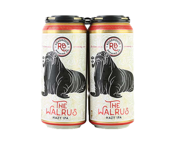 Roadhouse The Walrus Hazy IPA 16oz 4-Pack Can