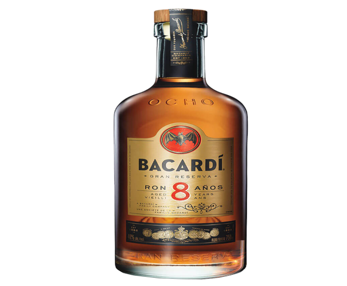 Bacardi Gran Reserva Ocho Rare Gold 8 Years 750ml