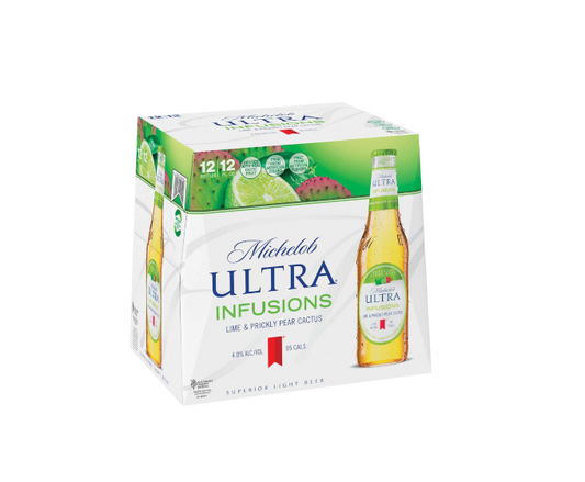 Michelob Ultra Lime & Prickly Pear Cactus 12oz 12-Pack Bottle