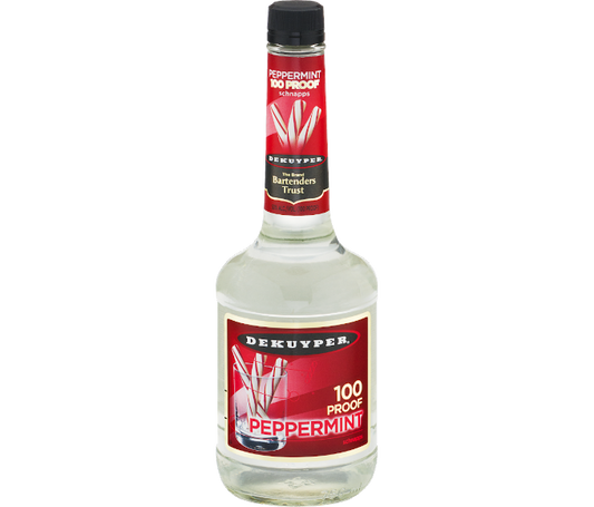 Dekuyper Peppermint Schnapps 100 Proof 750ml (DNO P1)